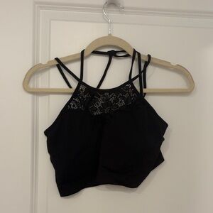 NWOT Zenana Outfitters Black Lace Bralette